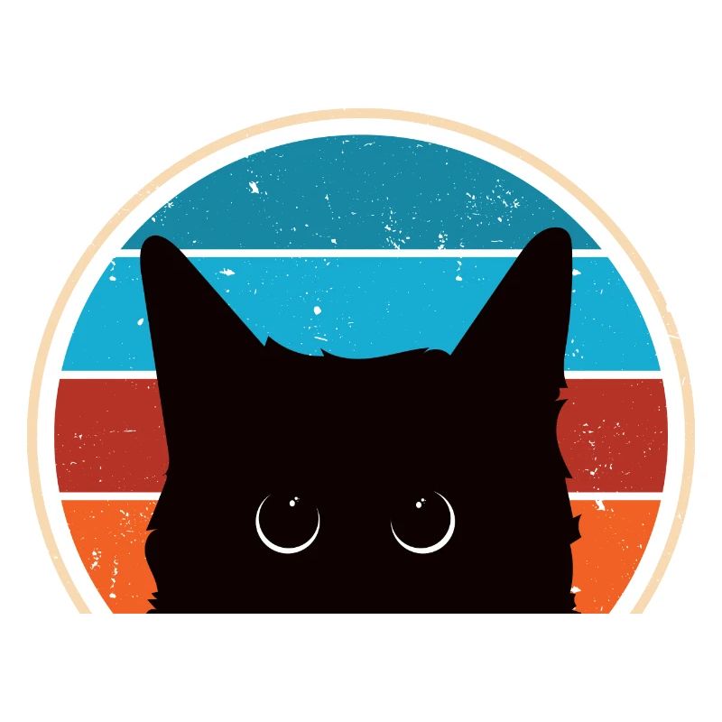 Drôle de regard de chat