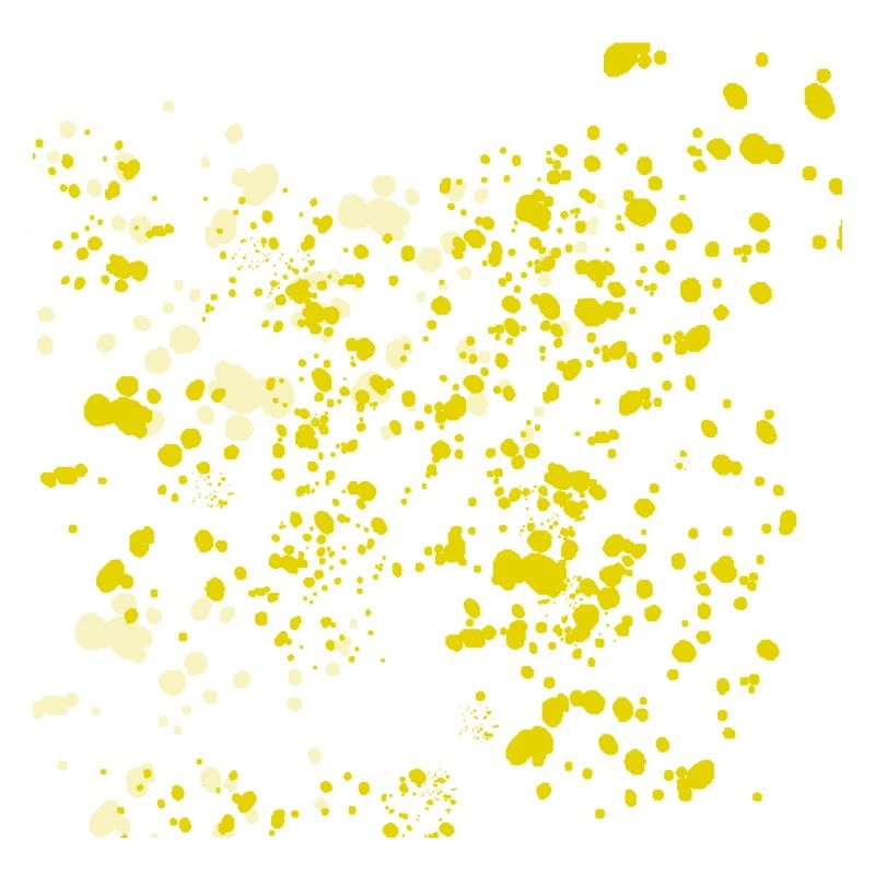 Jaune éclaboussures de couleur