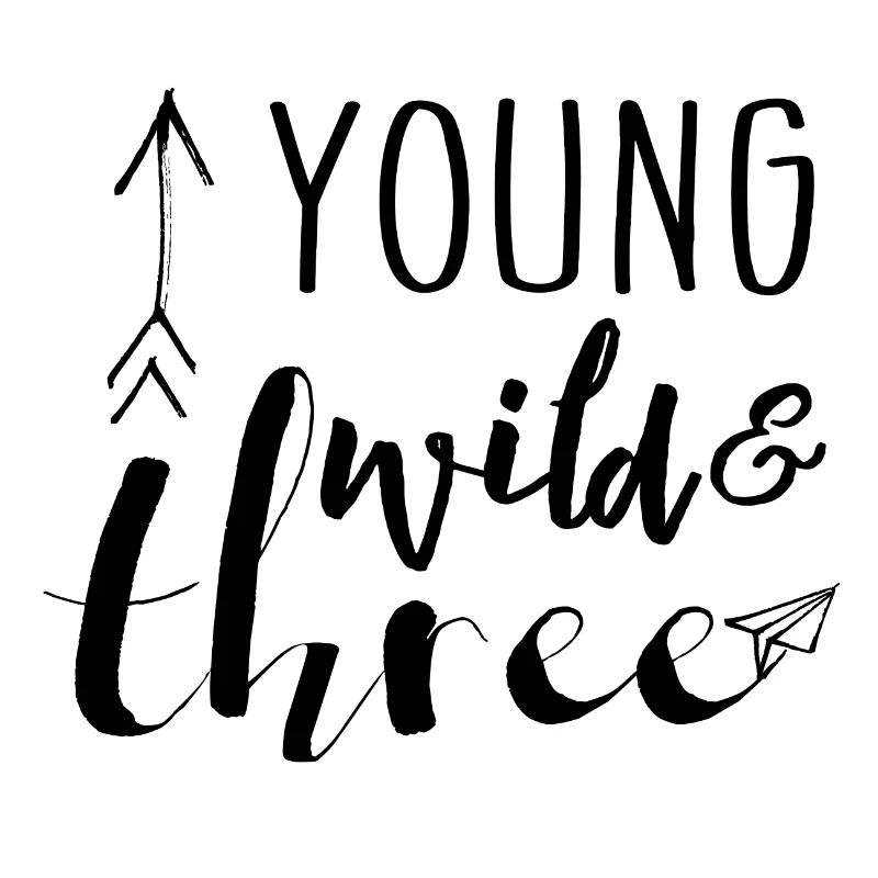 3rd birthday, three, third, arrow