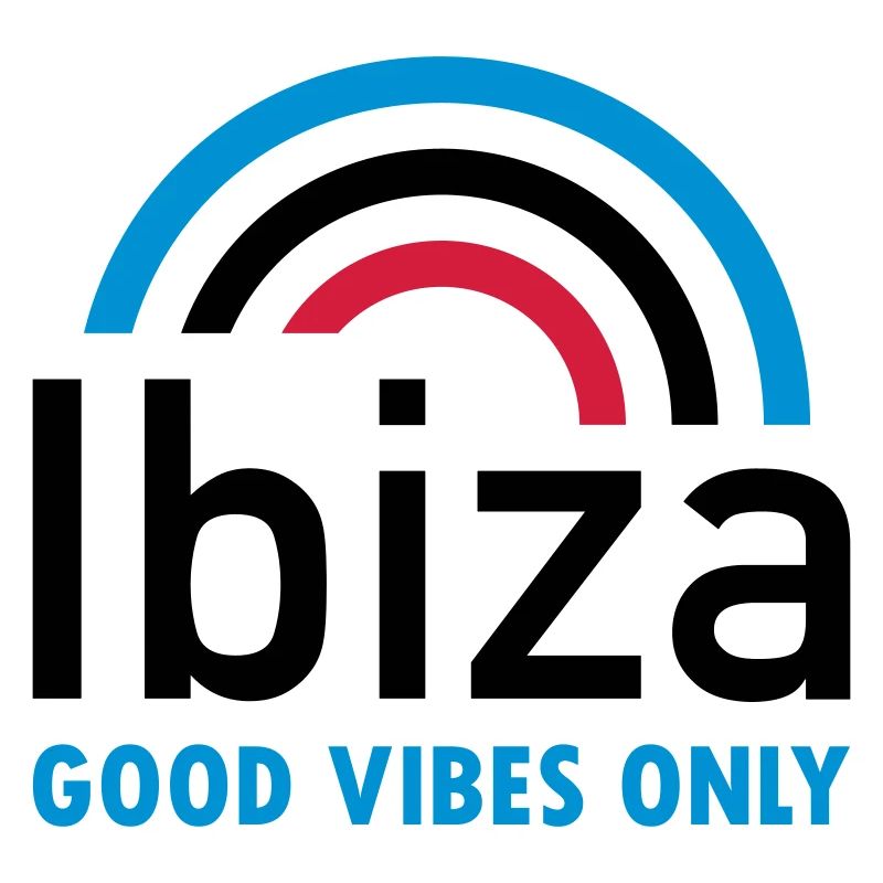 Ibiza, good vibes only (Regenbogen)