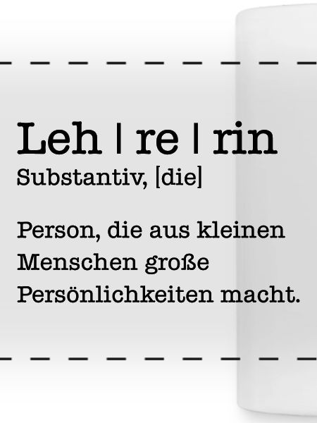 Lehrerin Geschenk Student Schule