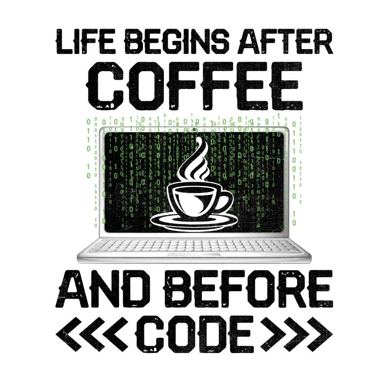 Café Codage Programmeur Codeur Développeur Nerd Coff