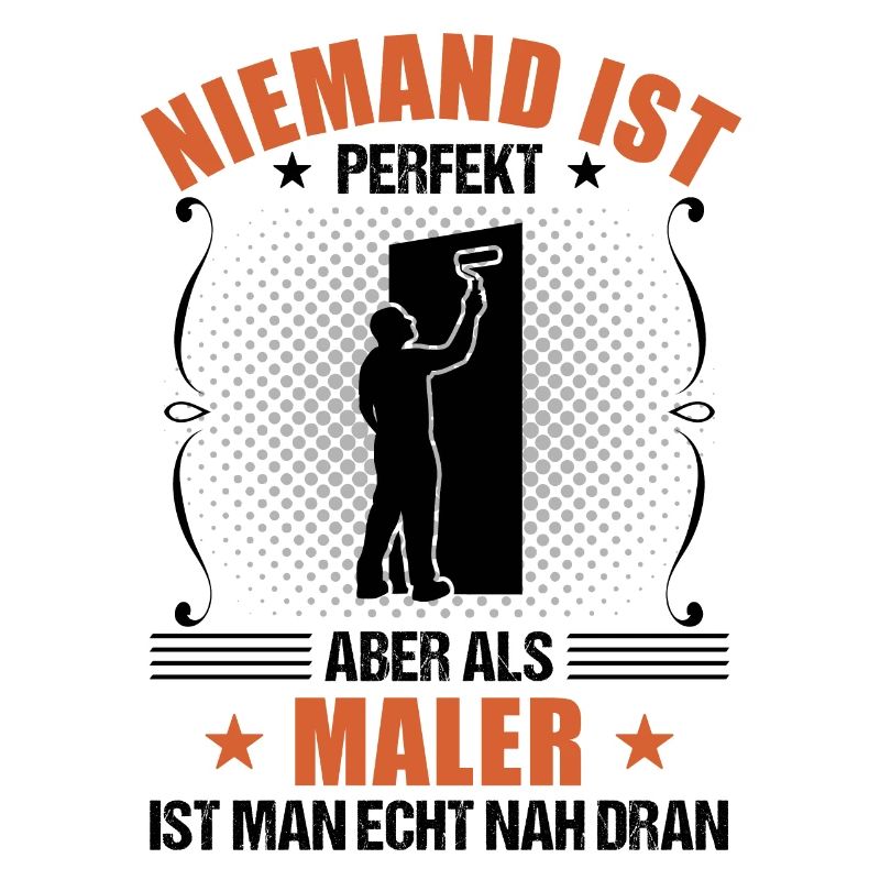 Maler Lackierer Lustiger Spruch Geschenk