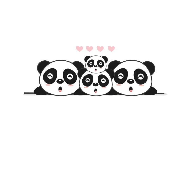 Panda amis