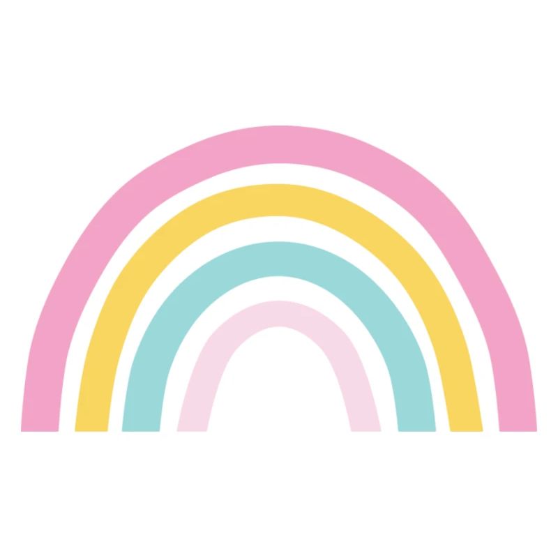 Pastell Regenbogen