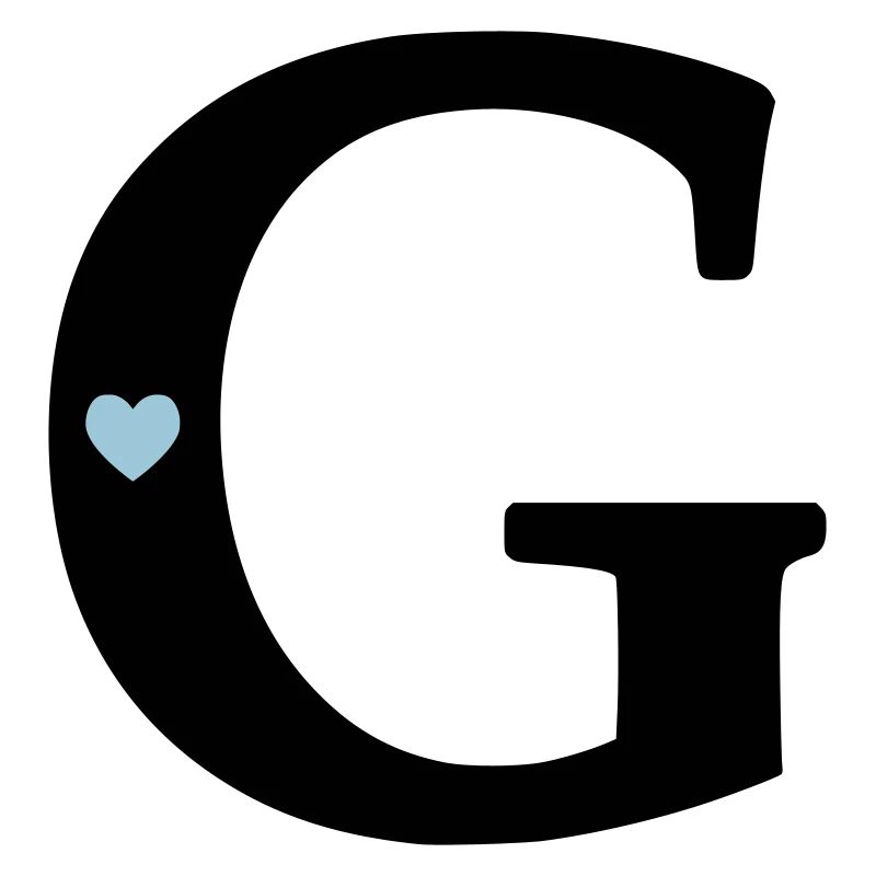 point G Lettre initiale