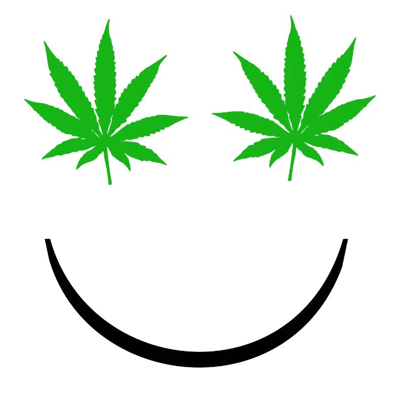 Marijuana smile