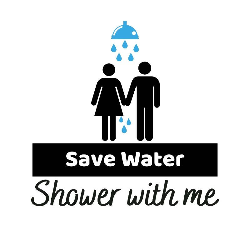 Sparen Sie Wasserduschen Sie mit mir