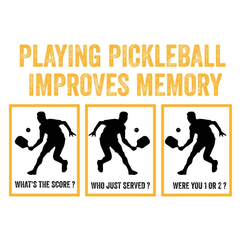 Playing pickleball improves memory