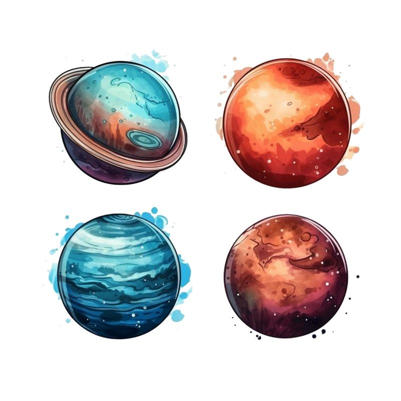 Das kosmische System - Planeten