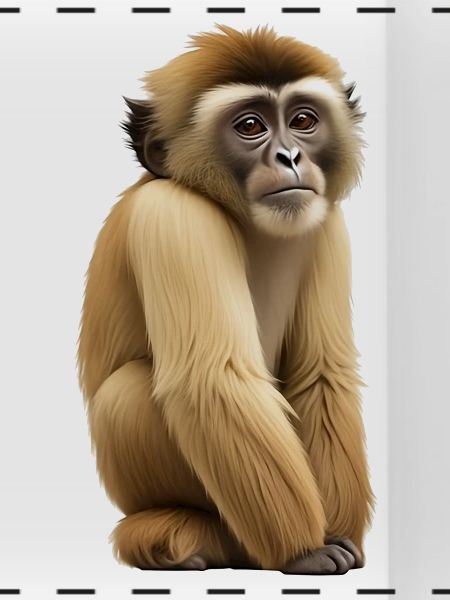 Gibbon Affe