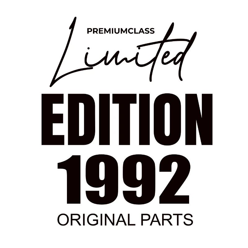 Édition limitée 1992