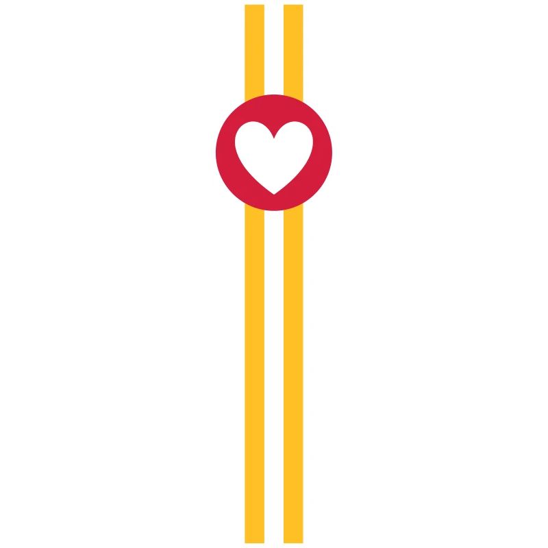 ★ couleurs de conception interchangeables ★ 2 lignes, cercle et coeur