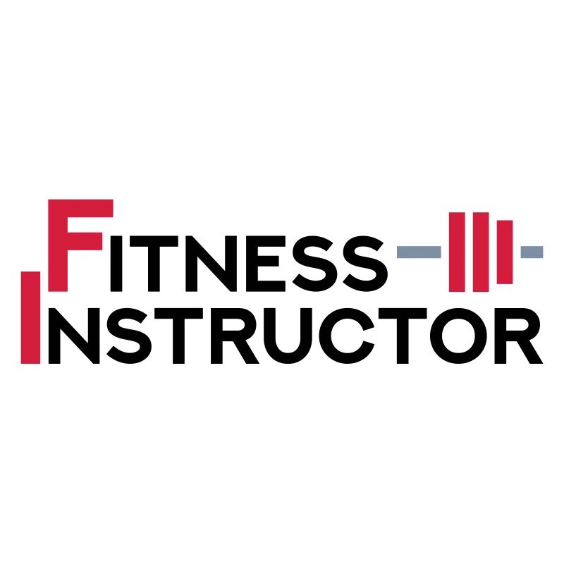 Fitness instructor (part of a dumbbell)