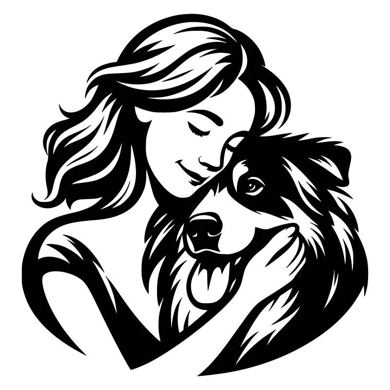 Aussie Mom - conception vectorielle dogmom