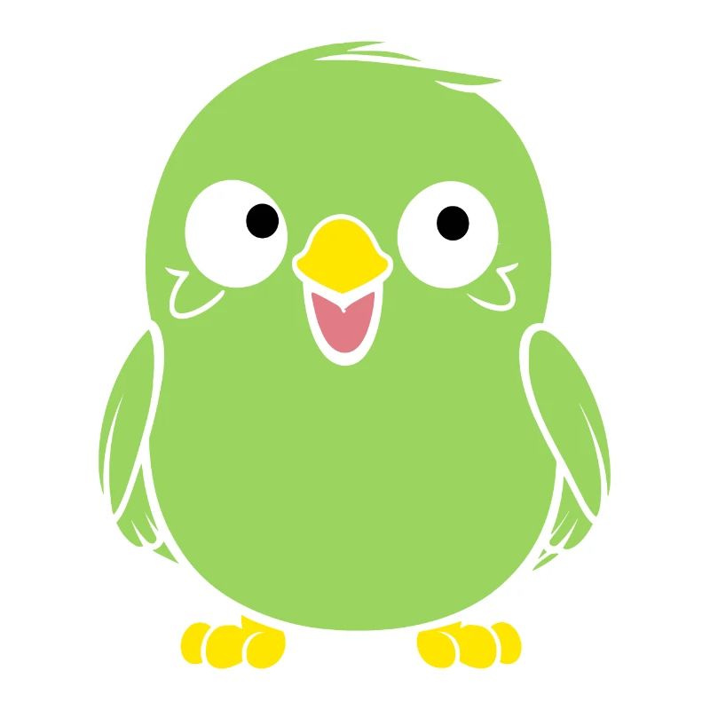 Cute little parakeet
