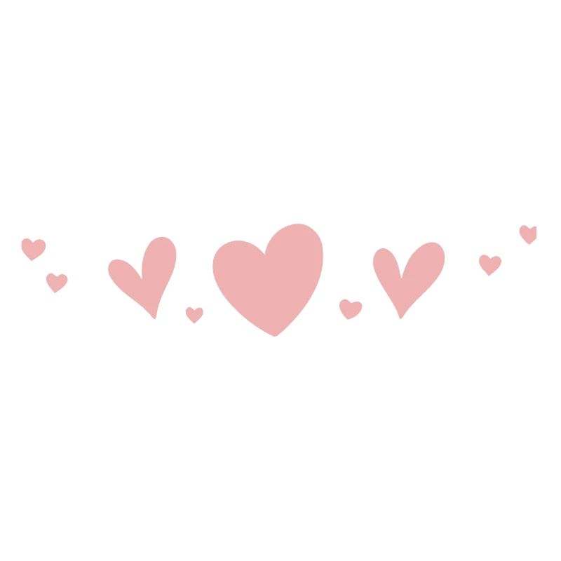 Soft Pastel Hearts