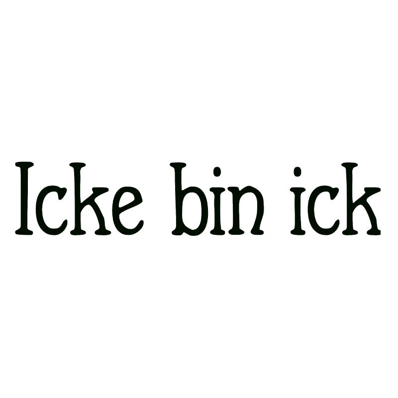 Icke bin ick Berlin