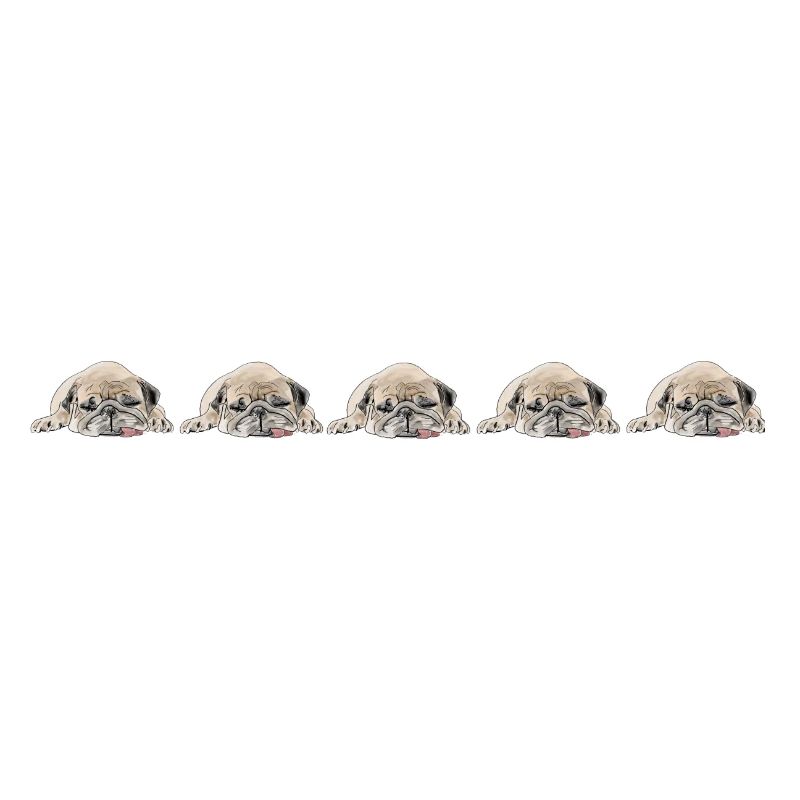 5 Möpse