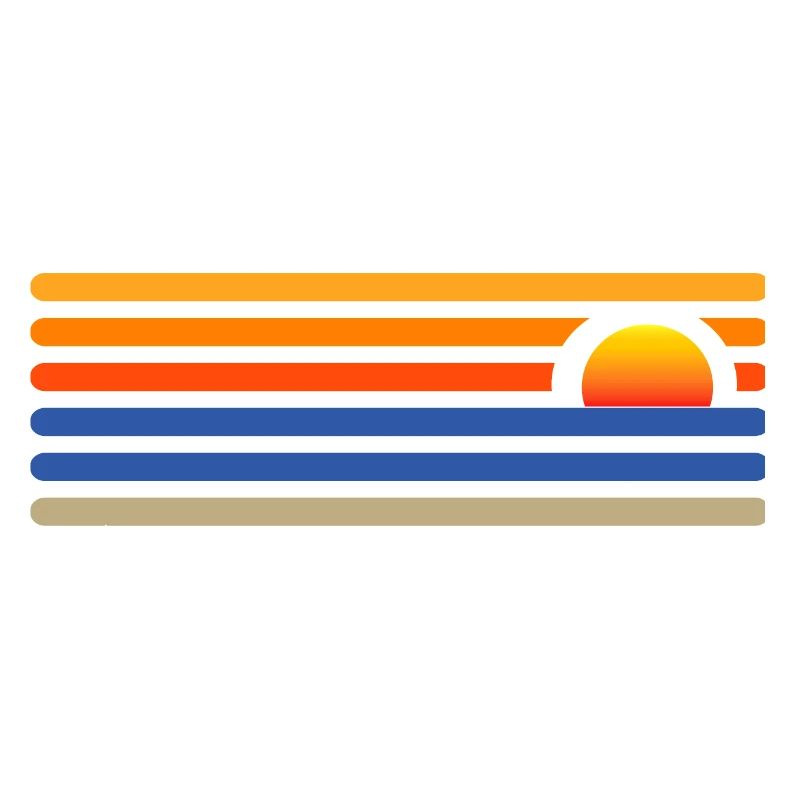 Sunset on the beach