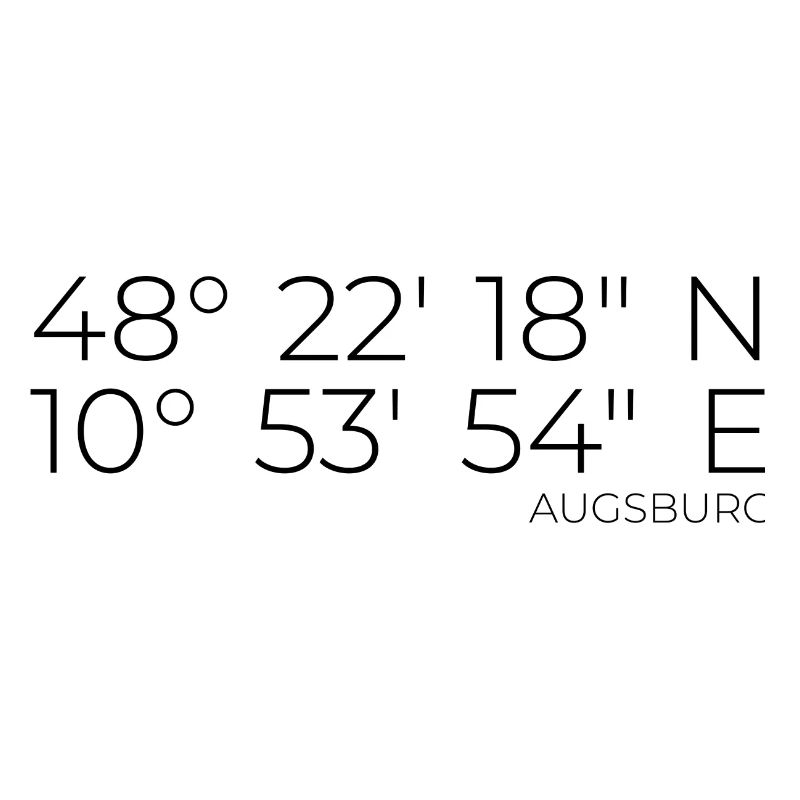 Coordinates Augsburg