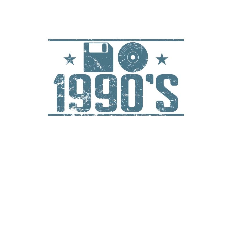 Floppy disk and CD 1990's retro memory module