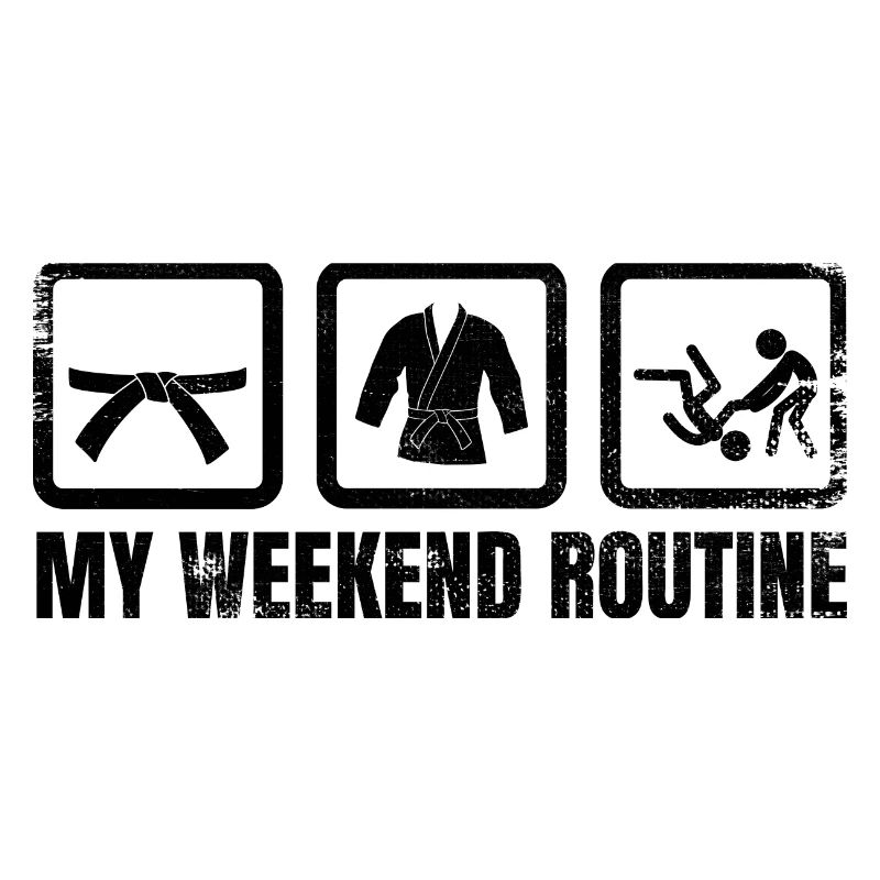 Routine du week-end de judoka