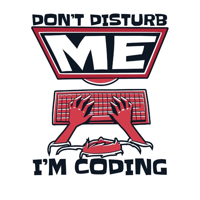 Ne me dérangez pas, je code un codeur développeur