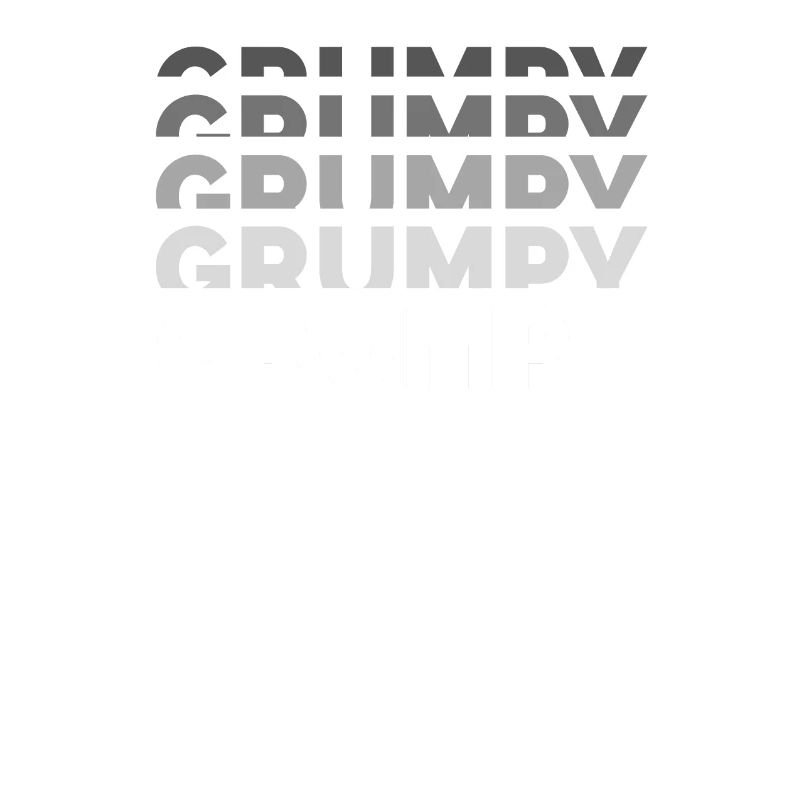 Grumpy x5, style de grand-père vétéran