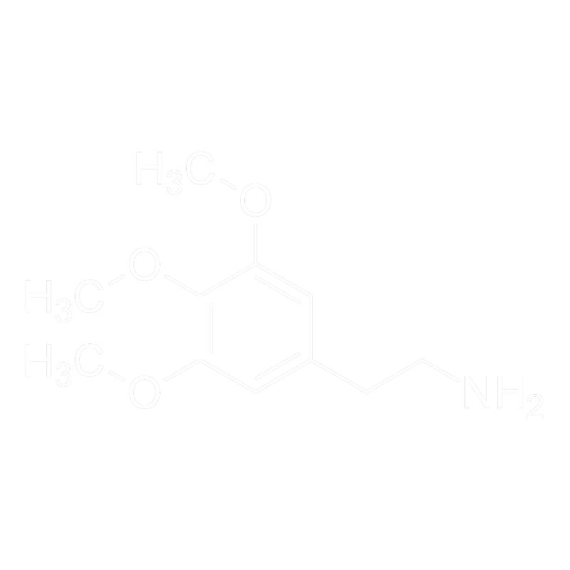 Mescalin Meskalin Strukturformel