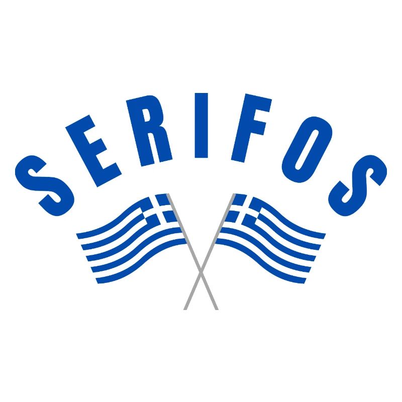 Drapeaux grecs de Serifos