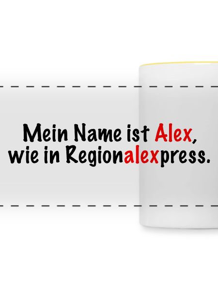 Mein Name ist Alex