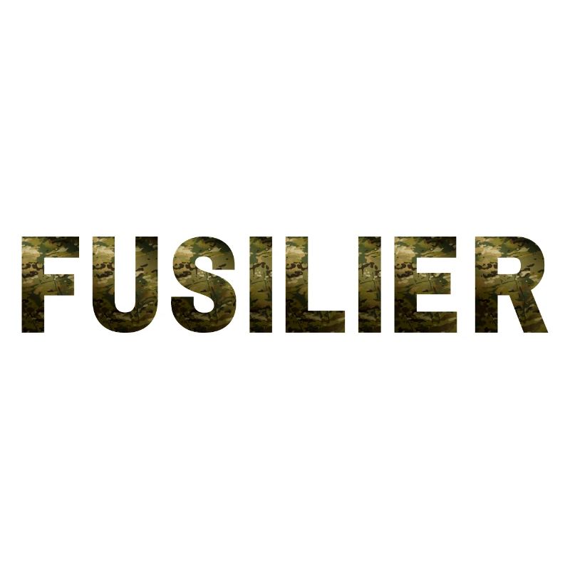 FUSILIER EN CAMOUFLAGE