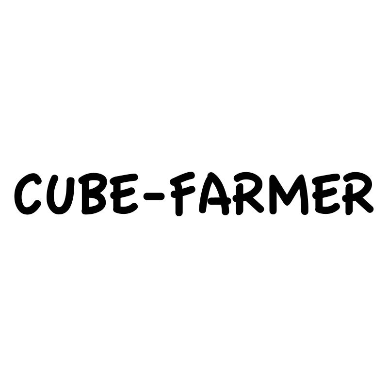Couleur unie Cube Farmer