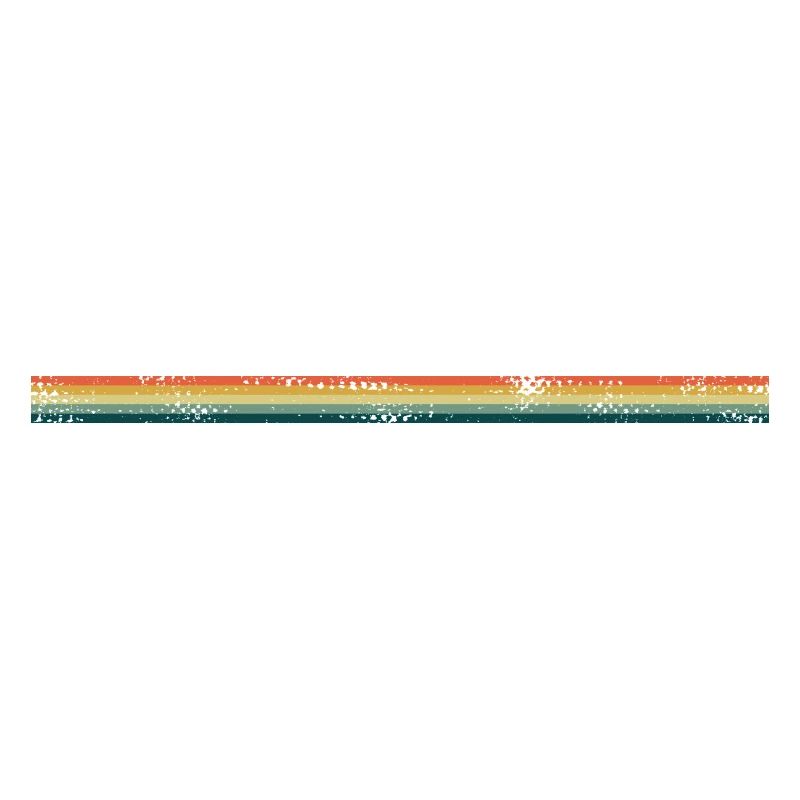 Retro Farben Linie Vorlage Distressed Regenbogen
