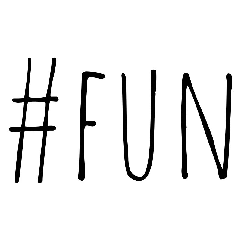 Fun Hashtag - idée cadeau élégant