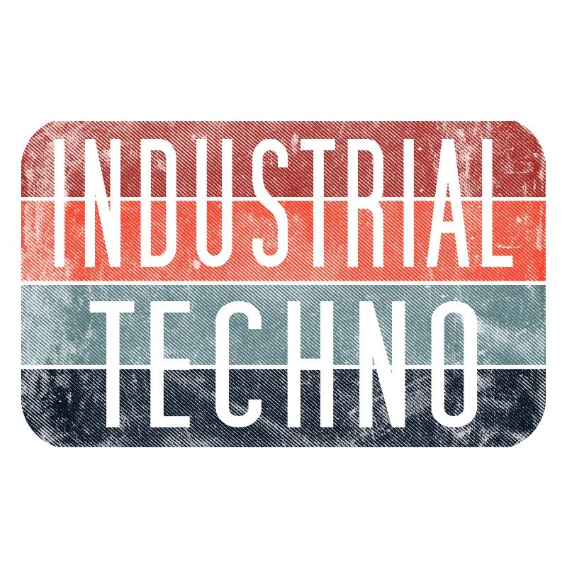 Industrial Techno Rétro Gradient