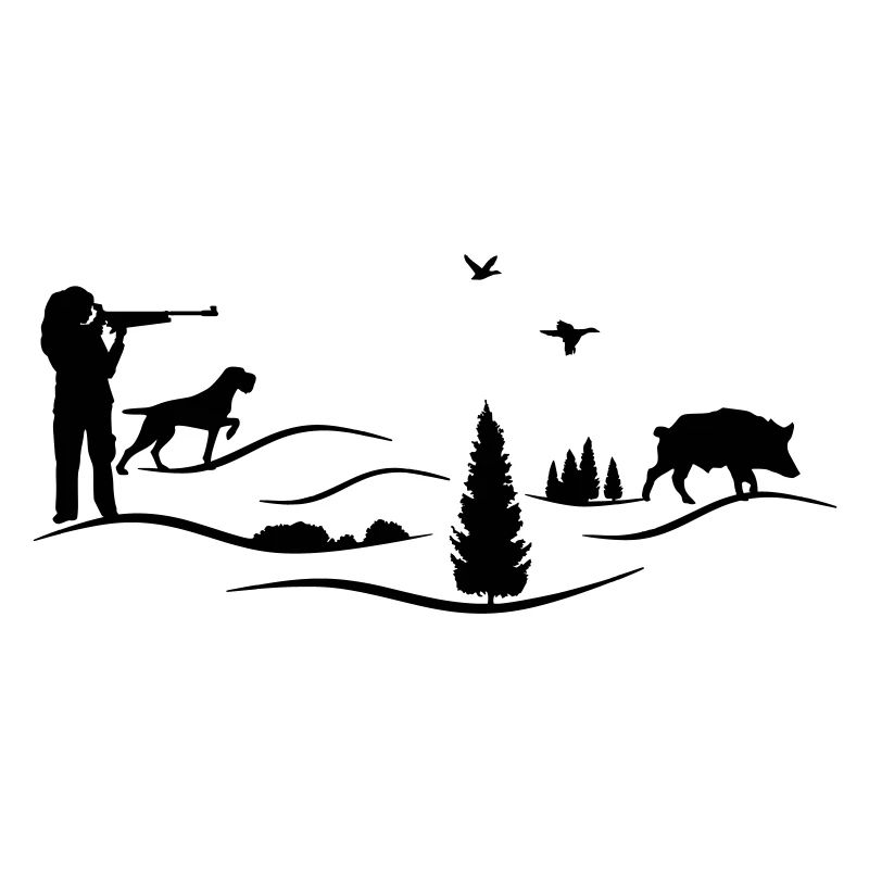 Huntress wirehaired pointer