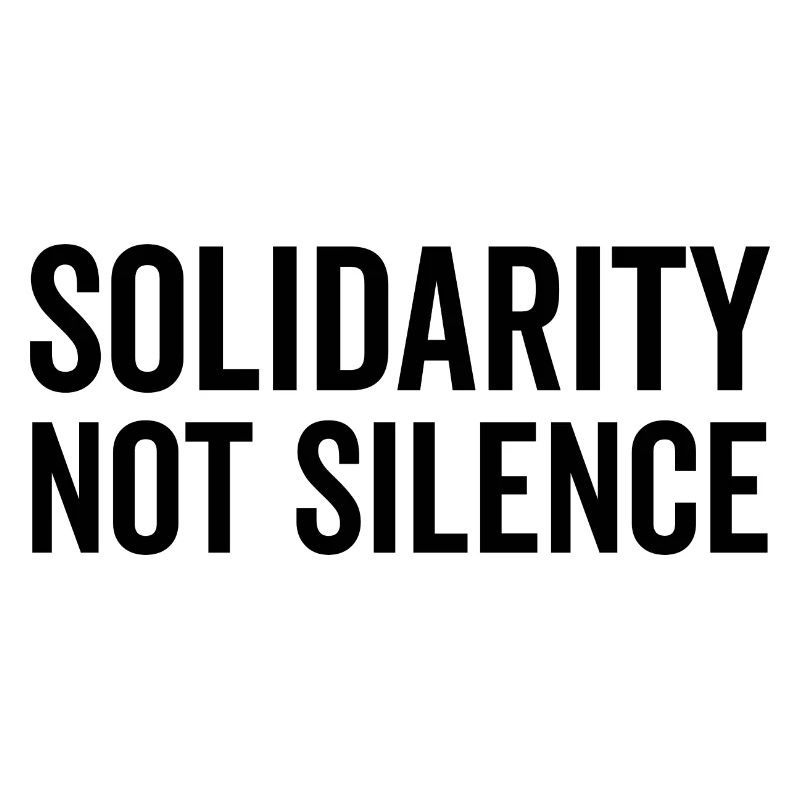 Solidarité pas silence