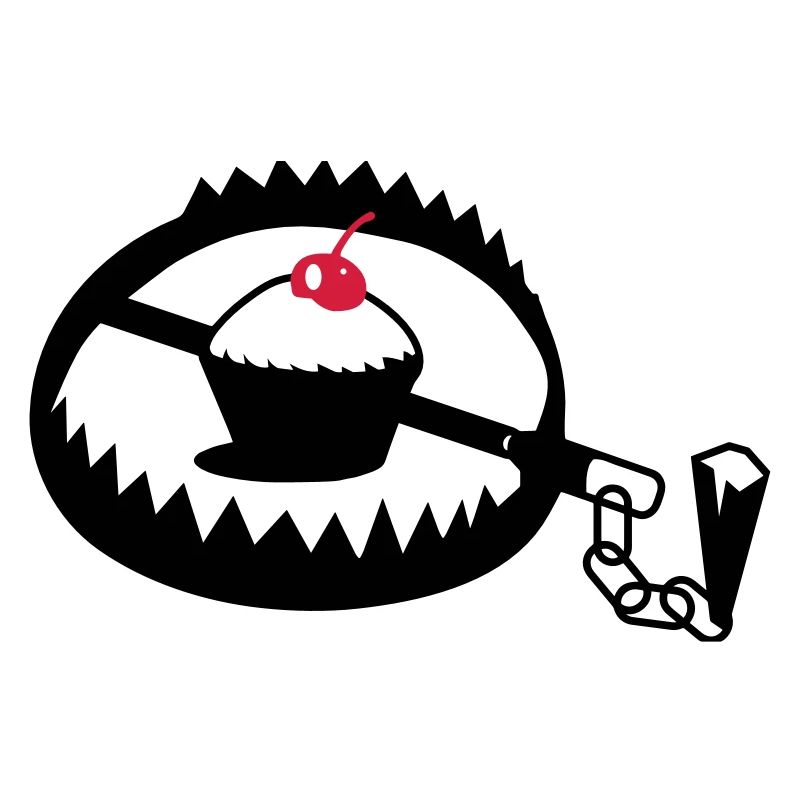 Pièges avec cupcakes