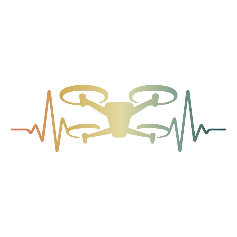 Heartbeat Drone Drones ECG Pulse