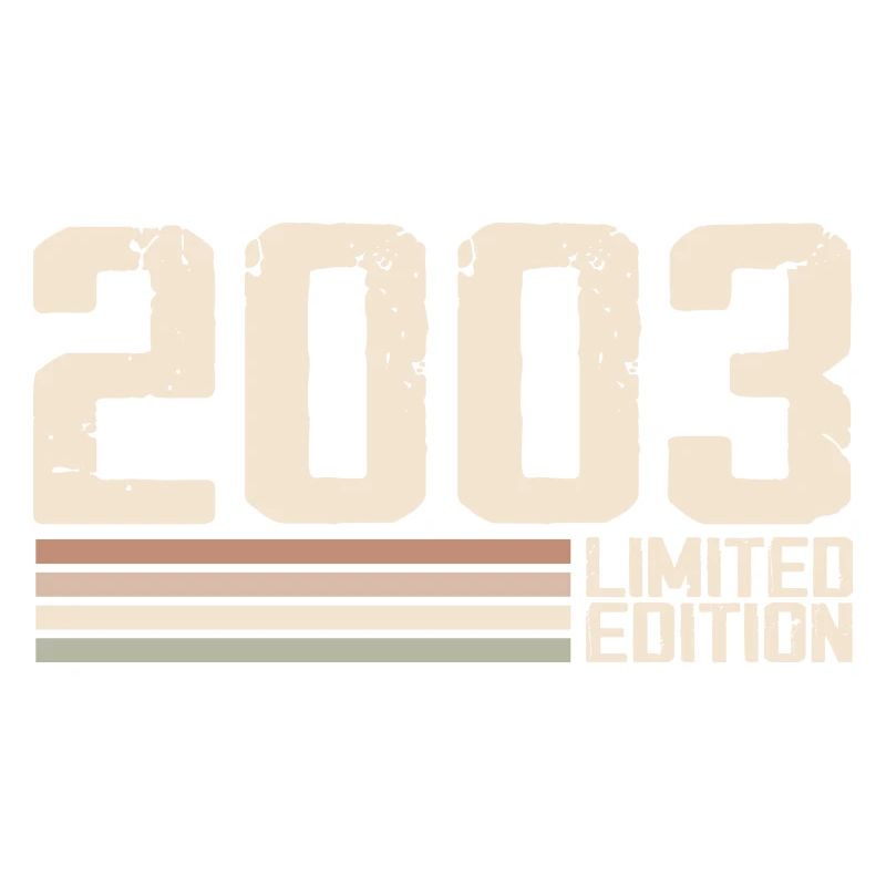 2003 Millésime 2003 Anniversaire 2003 Rétro 2003