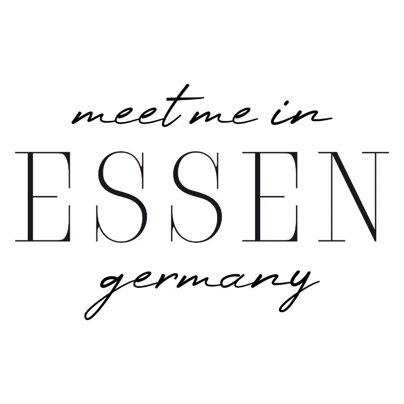 Essen, Germany Elegance Style Design T-Shirt