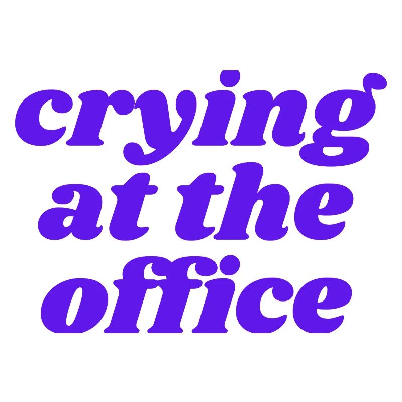 crying at the office