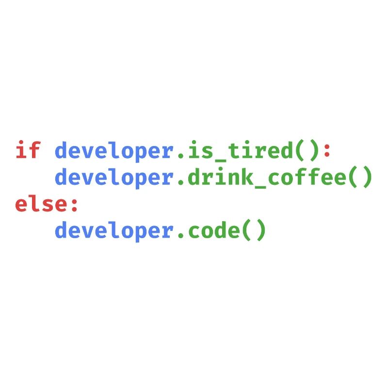 Python Code Programming Coffee Tired Funny
