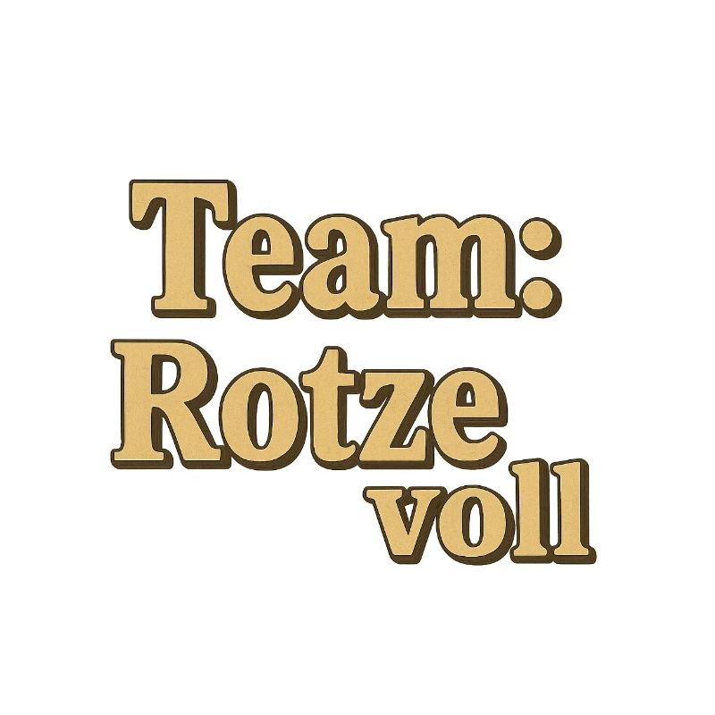 Lettrage complet Team Snot