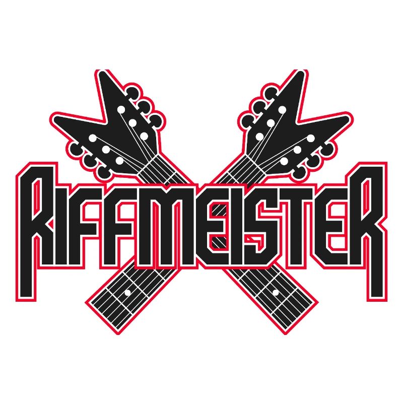 Riffmaster Crossed Guitars Logo