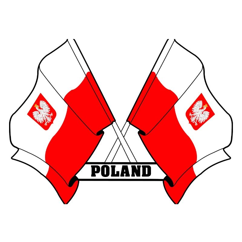 Les drapeaux de la Pologne