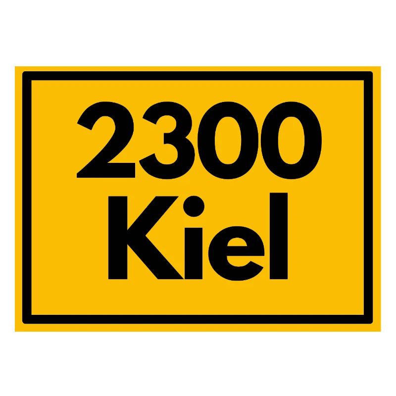 OLD POSTCODE ZIP CODE 2300 KIEL CITY BY THE SEA