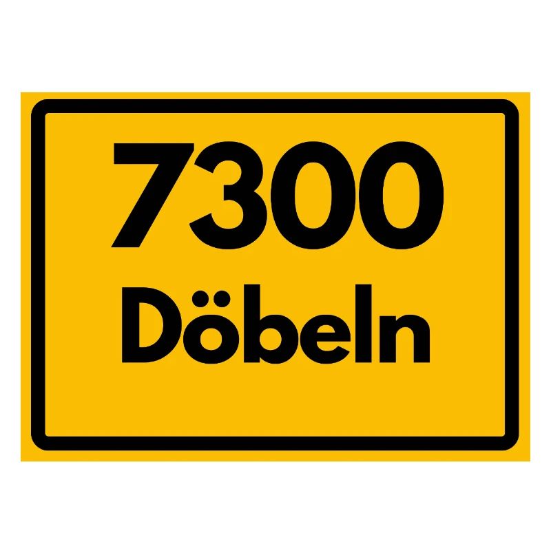OLD POSTCODE 7300 DÖBELN SAXONY DDR OSTALGIE